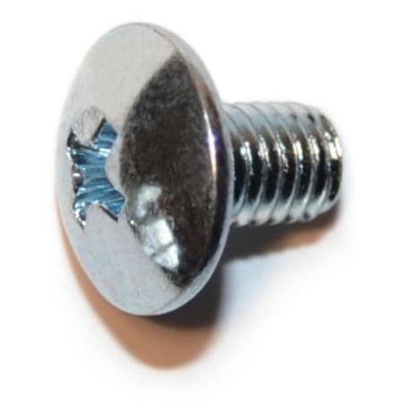 Midwest Fastener M5-0.80 x 8 mm Phillips Truss Machine Screw, Zinc Plated Steel, 40 PK 31921